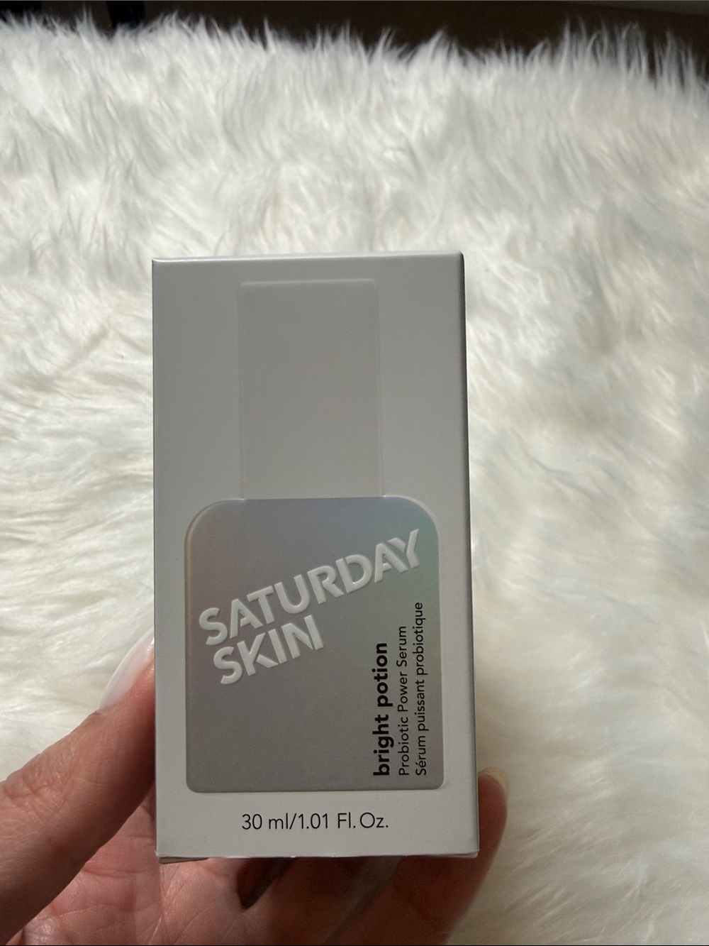 Saturday Skin Bright Potion Probiotic Power Serum - White